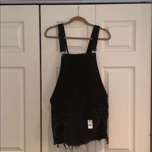 Express Shorts Overalls